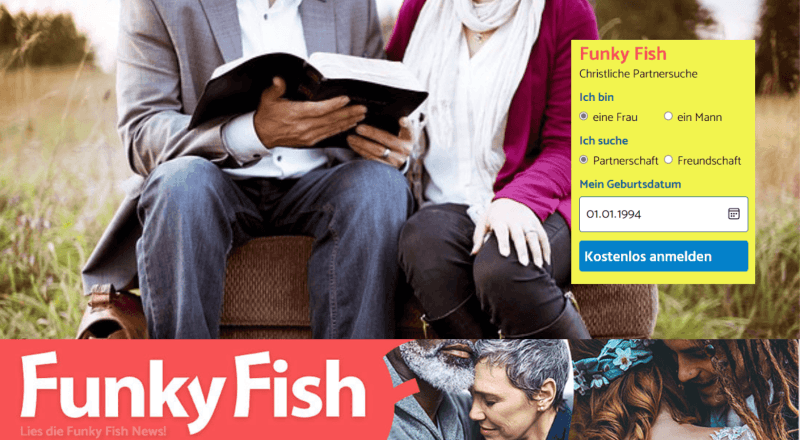 funkyfish.de – die christliche Kontaktbörse