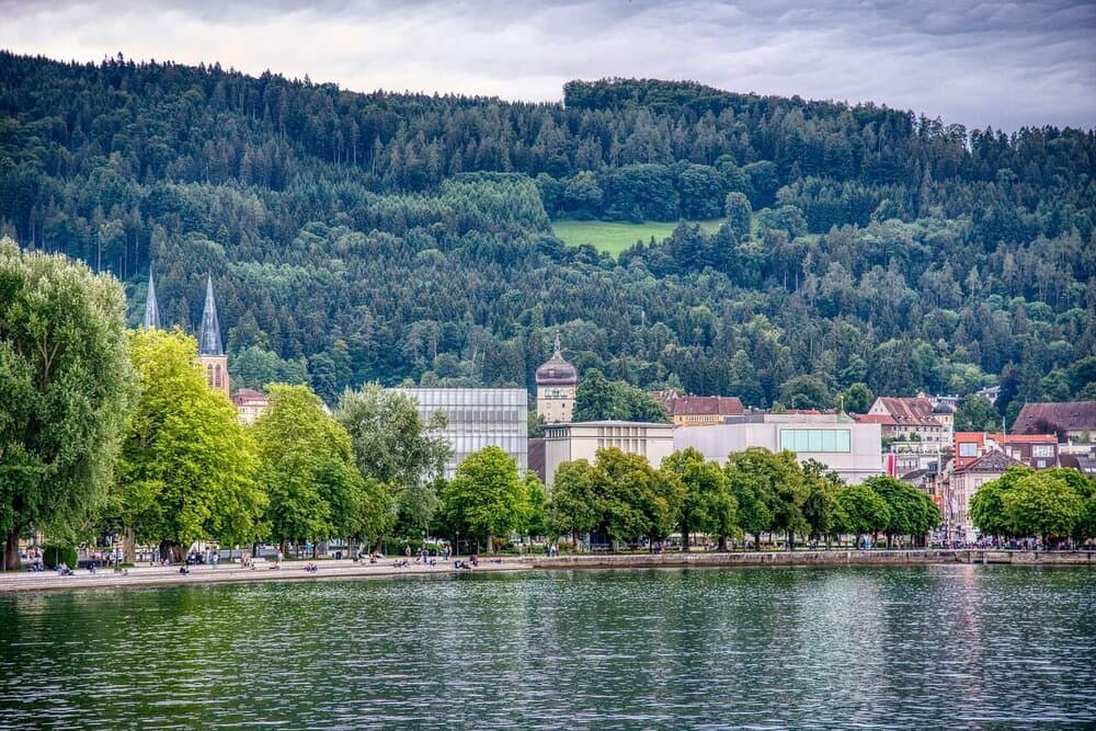 Stadtansicht Bregenz
