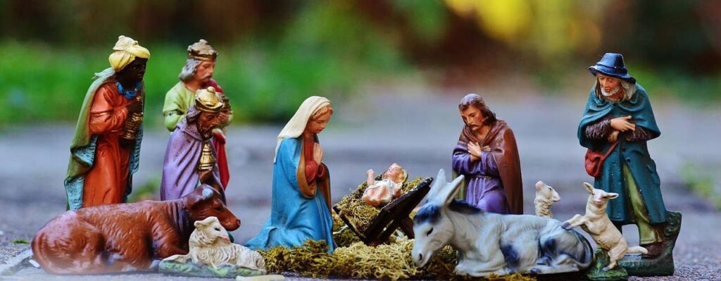 Krippenfiguren Weihnachten