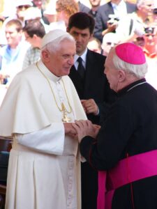 Papst Benedikt XVI. im Vatikan
